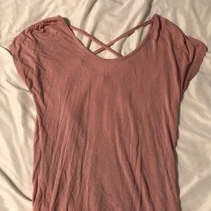 Rose pink Charlotte Russe t shirt